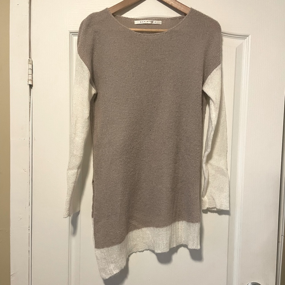 Stunning Max Studio Symmetrical Sweater
